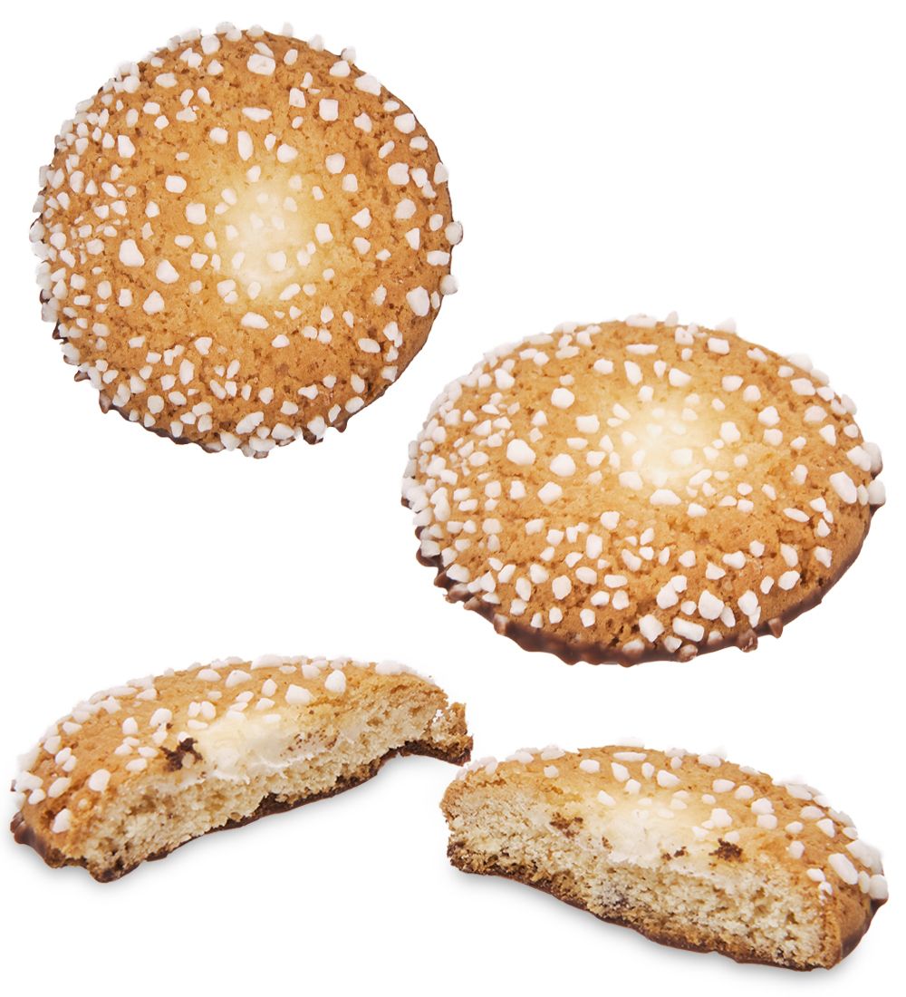 AT-84/6 Печенье сдобное в молочной глазури (кокос) «Вкусняшка» 1 кг