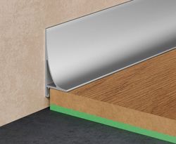 Щелевой плинтус Pro Design Corner L 584 анодированный, 2700x15,5x30 мм