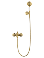 Смеситель для ванны с душем WONZON & WOGHAND STEAM, Брашированное золото (WW-88639008-BG)