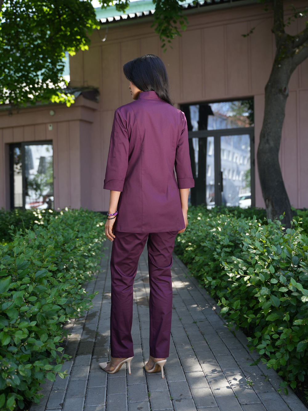 Китель поварской | Бл-318 к 3/4 статус стрейч