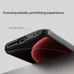 Чехол серый тонированный c MagSafe для Xiaomi 17 Ultra, серия Super Frosted Shield Pro Magnetic (Clear version) от Nillkin