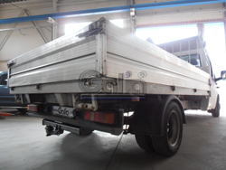 Фаркоп оцинкованный Galia F116C для FORD Transit, бортовой, 2000-(паспорт и сертификат в комплекте)(без электрики)