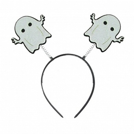 Ободок Привидения Черный/Белый