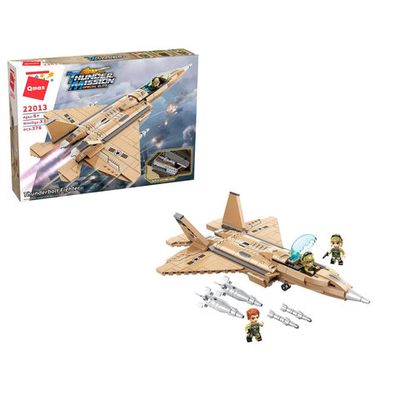 Конструктор Qman «Миссия Гром. Истребитель» 22013 / 376 деталей