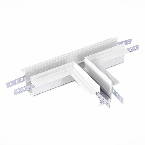 Коннектор T-образный для встраиваемого магнитного шинопровода под ГКЛ 12мм ST Luce SKYLINE 48 ST007.599.12