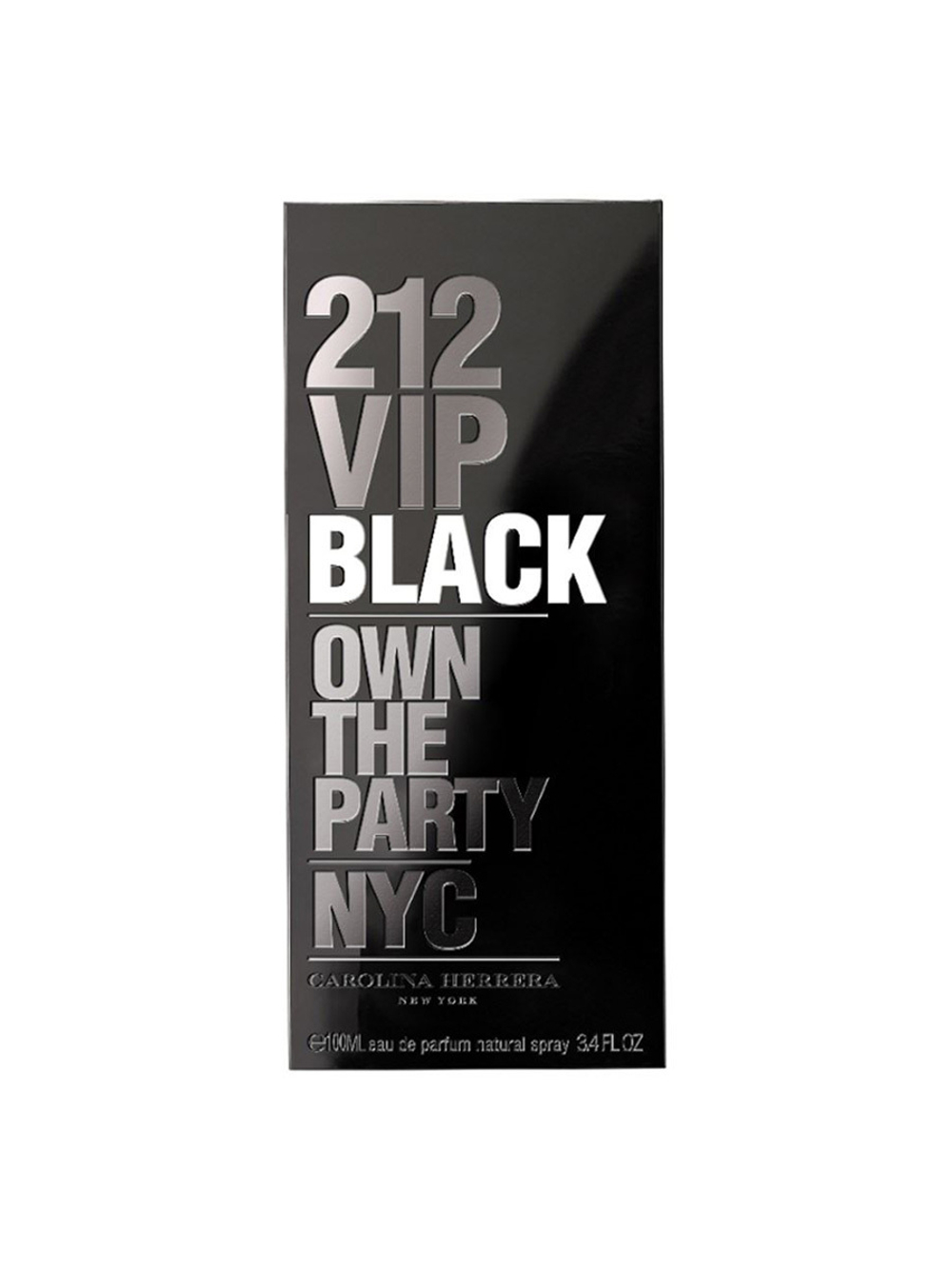 CAROLINA HERRERA 212 VIP Black men 100ml edp