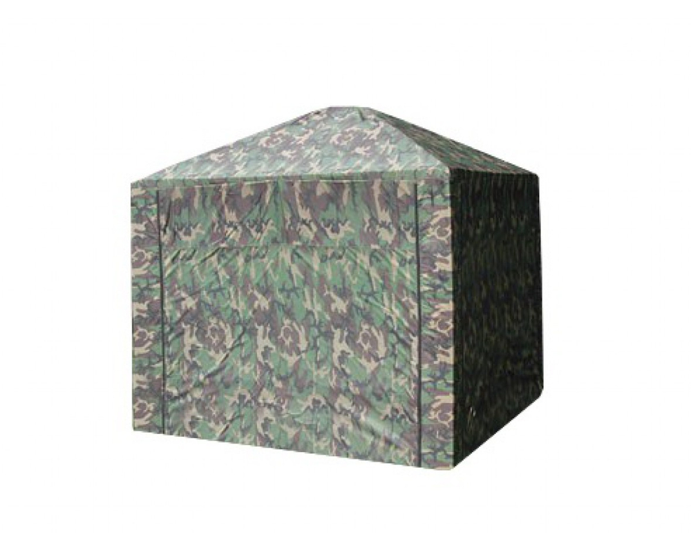 Садовый тент-шатер с противомоскитными сетками Митек Пикник 2.5х2.5