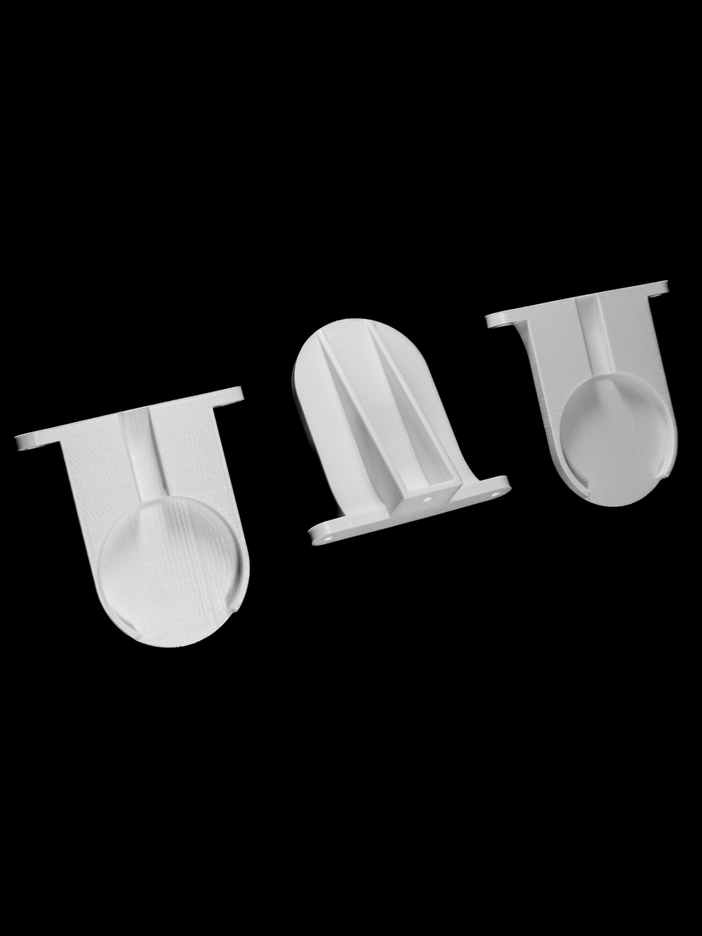 Набор 3 шт., кронштейн-полка для камеры Aqara G3 на стену, белая, 3D печать