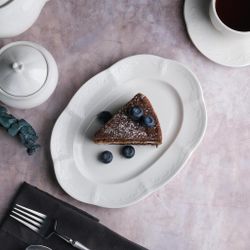 Блюдо овальное 24*18 см h2,8 см Aristocrat Noble [1]