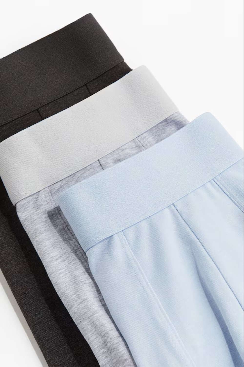 H&M Набор трусов-боксеров ( 5 шт.), серый меланж