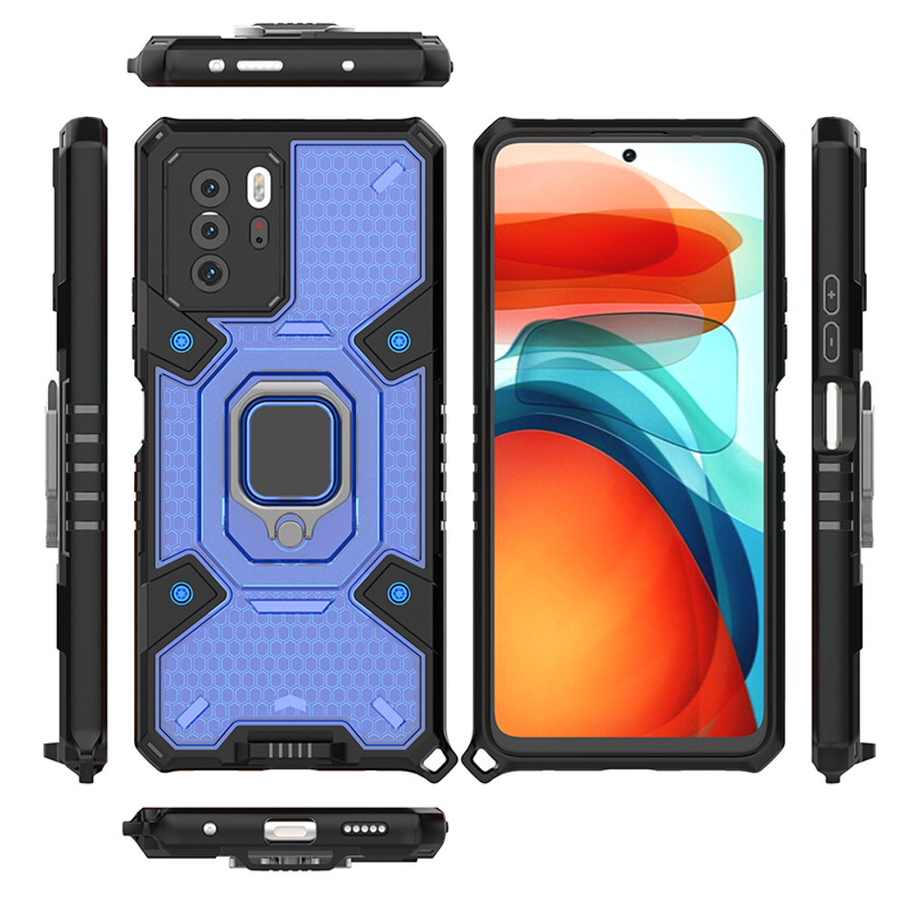 Противоударный чехол с Innovation Case с защитой камеры для Xiaomi Poco X3 GT