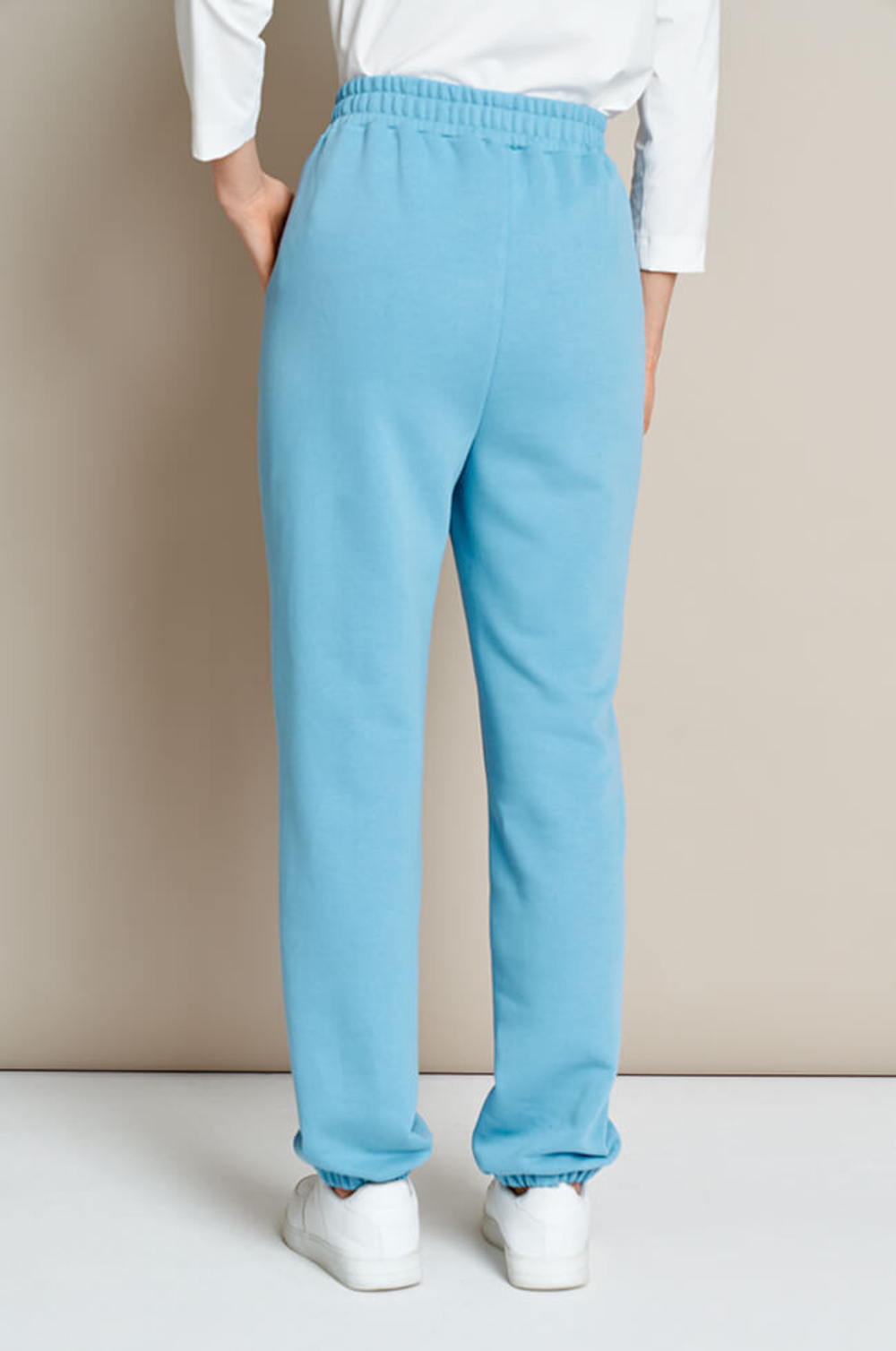 3881 Брюки женские (голубой)