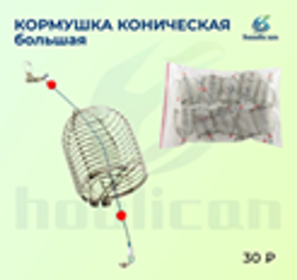 КОРМУШКА КОНИЧЕСКАЯ БОЛЬШАЯ