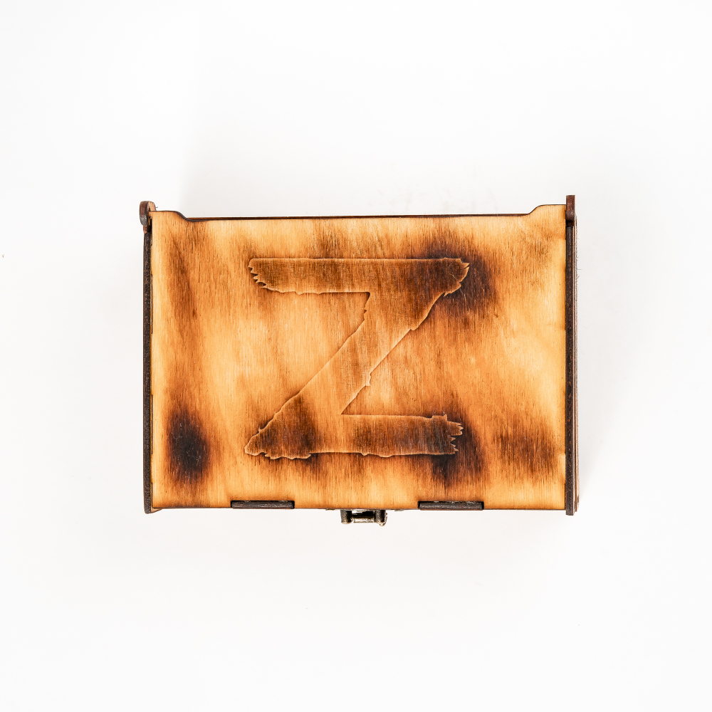 Подарочный деревянный короб для рюмок (стопок) PK50