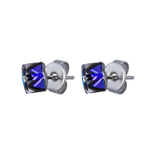 Серьги пусеты Fiore Luna Crystal Blue SWE0127/1 B S