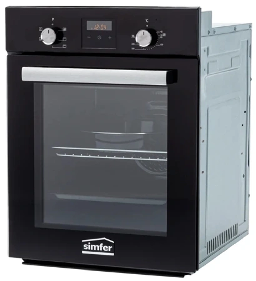 Духовой шкаф Simfer B4EB 56016 ширина 45,черный
