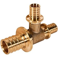 Тройник REHAU с уменьшенным боковым и торцевым проходами 25-16-16 MX