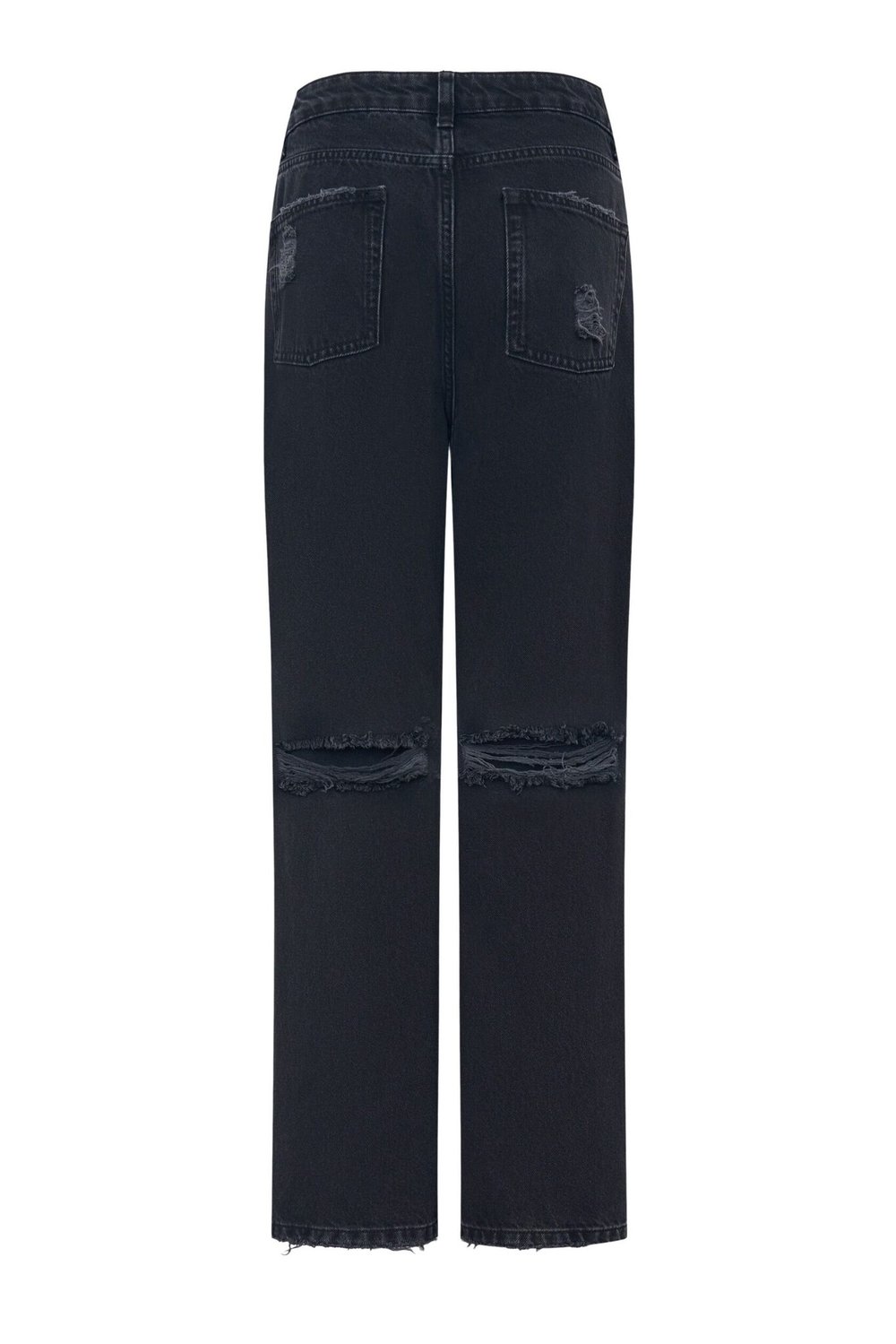 Джинсы серые