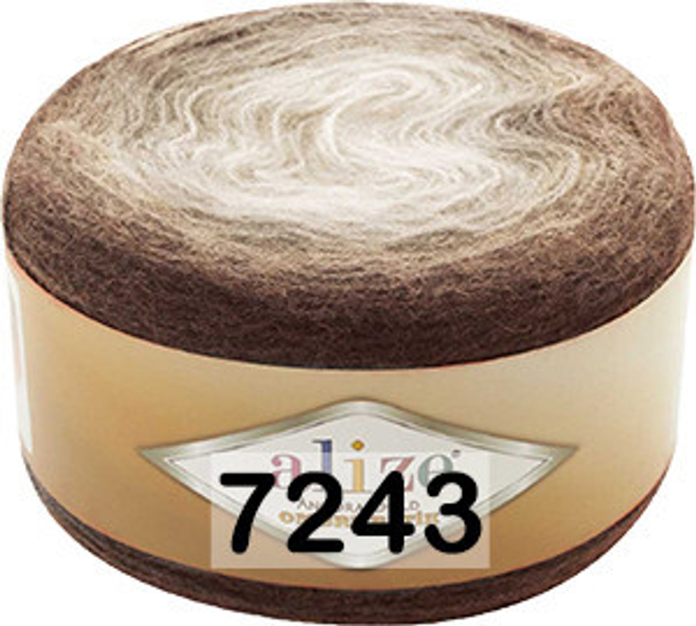 Пряжа Angora Gold Ombre Batik, 150 г, 825м, 20%шерcть,80%акрил (цена за 1 шт)