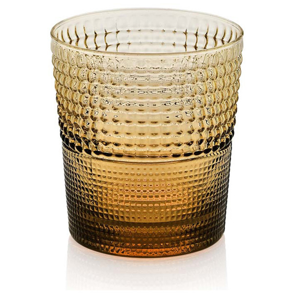 Стакан для воды IVV Темп 280мл янтарный