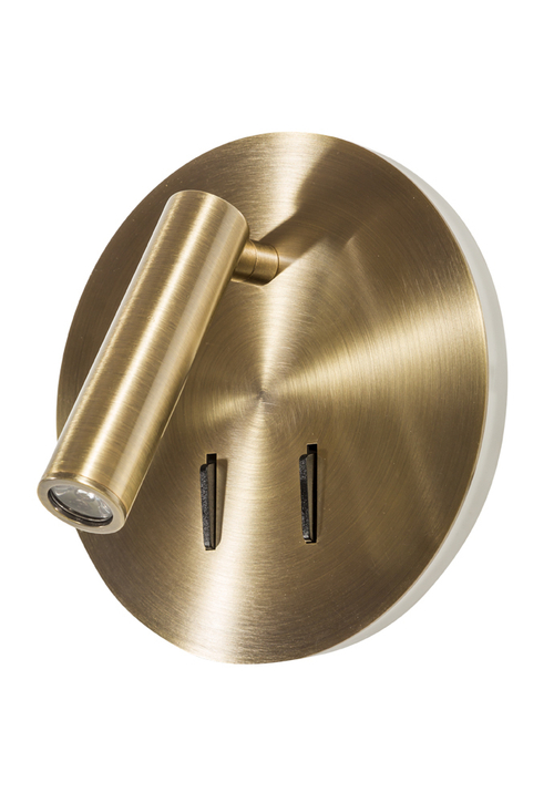 Настенный светодиодный светильник Crystal Lux CLT 223W BZ