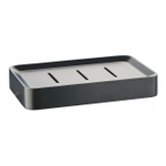 Мыльница с держателем WONZON & WOGHAND CARBON, Черный (WW-7732)