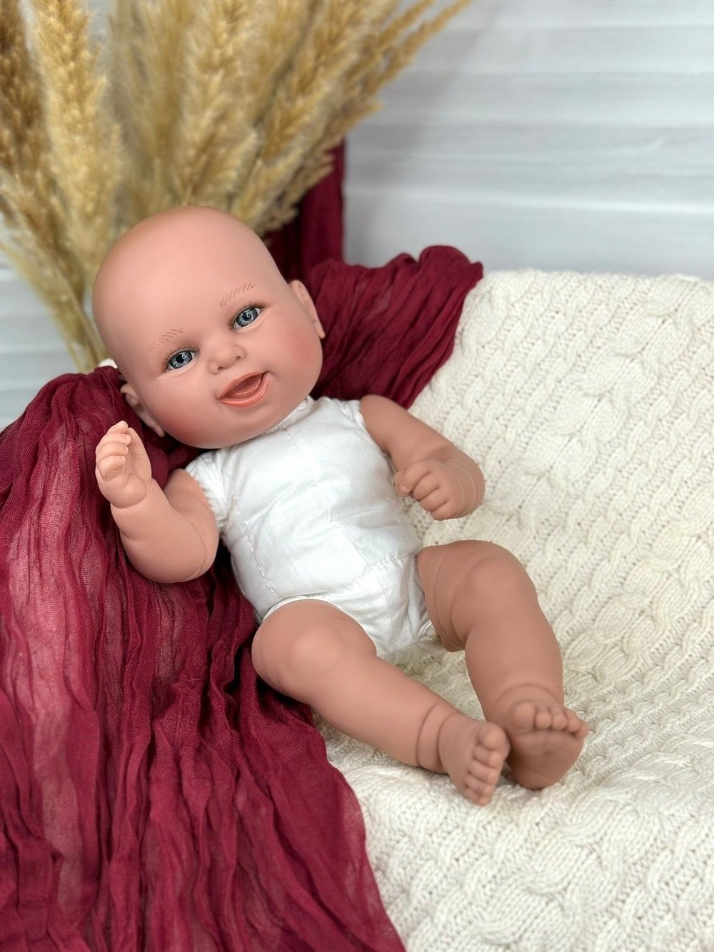 Кукла Manolo Dolls мягконабивная Baby 38см (3116)