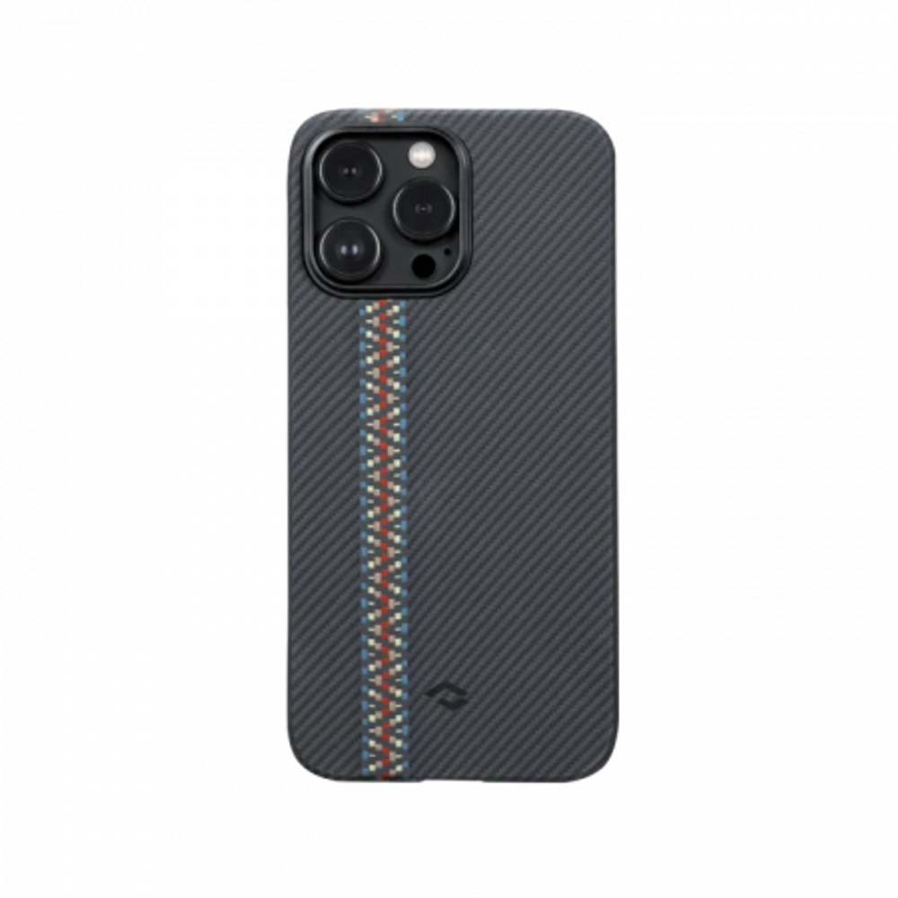 Чехол Pitaka Fusion Weaving MagEZ Case 3 для iPhone 14 Pro Max (6.7&quot;), Rhapsody, кевлар (арамид)