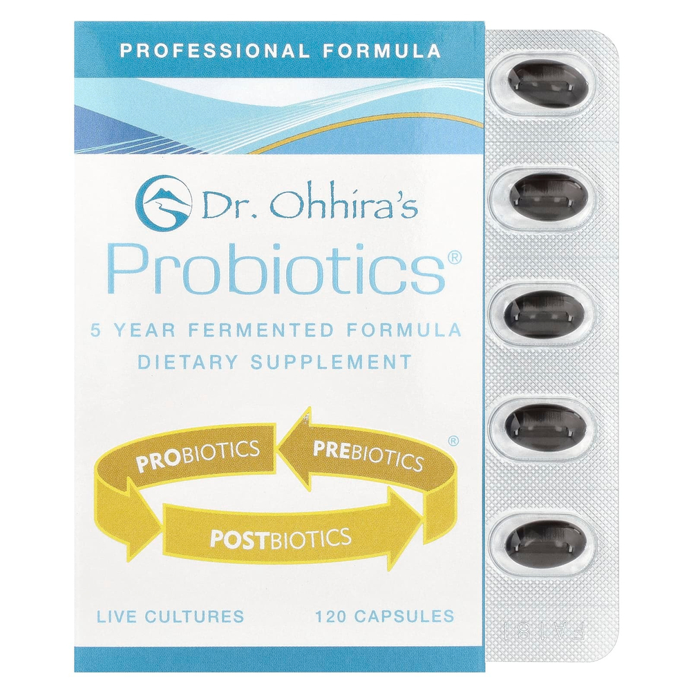 Dr. Ohhira's, Professional Formula Probiotics, 120 капсул