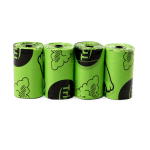 Пакеты биоразлагаемые для выгула собак (4 рулона), d25*60мм, серия LOVE THE PLANET  , Triol