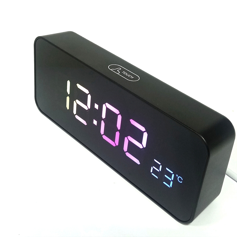 Часы светодиодные Led Smart Alarm 2121 RGB свечение