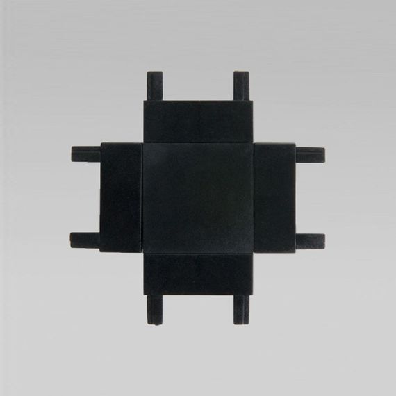 Соединитель четырёхсторонний для накладного шинопровода Elektrostandard Flat Magnetic 85003/00 черный a063738