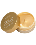 Патчи для глаз Petitfee +5 Golden Complex Hydrogel Eye Patch Золото, женьшень, коллаген (гидрогелевые) 60 шт