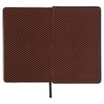 Ежедневник датированный 2022 А5 138x213 мм BRAUBERG "Chameleon", под кожу, черный/оранжевый, 112825