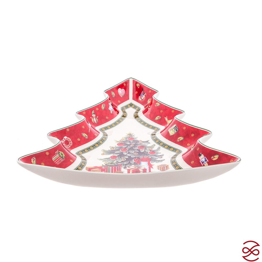 Блюдо ёлка Repast Bordo 20 см