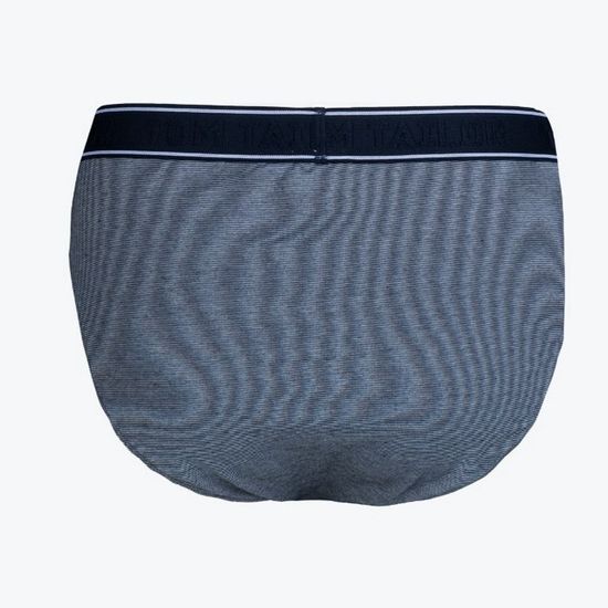 Мужские трусы слипы темно-синие с узором Tom Tailor 070538/1204 636