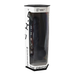 Черный фаллоимитатор 20см на присоске с мошенкой SilexD Premium Silicone Dildo 8" Model 1