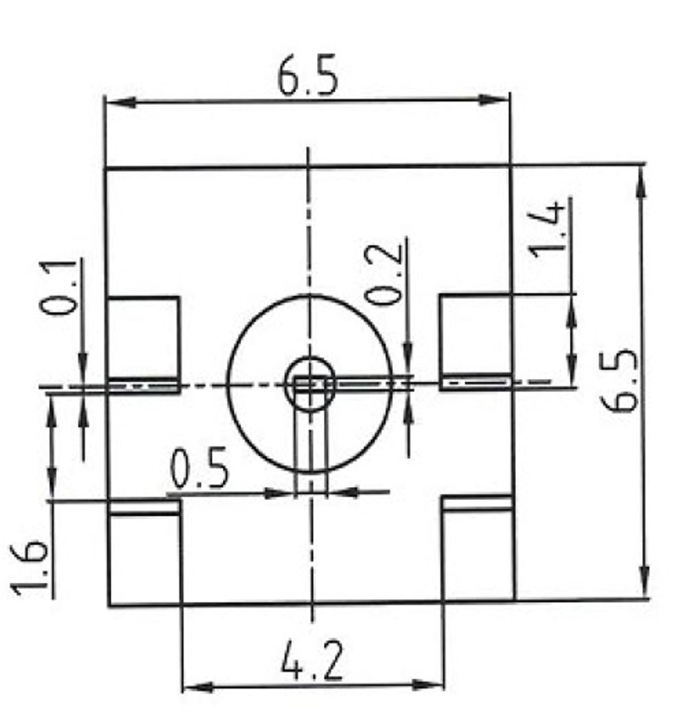 LT-SMA-F-7A, Разъем для печатной платы, SMA, 20 ГГц