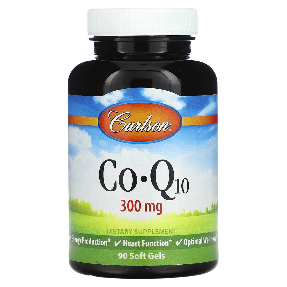 Carlson, CoQ10, 90 мягких таблеток