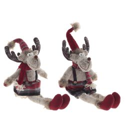 GAEM Игрушка набивная "Олень", L22 W16 H74/24 см, 2в.