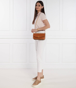 Кожаная сумка через плечо SAWYER LAUREN RALPH LAUREN - коричневый(431934746)