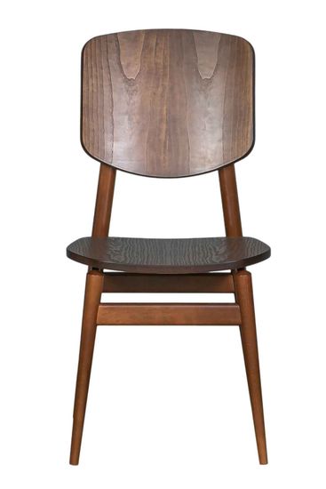 Стул Vasto-V деревянный / Американский орех / массив Бука