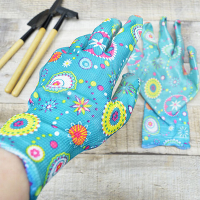 Перчатки садовые с нитриловым напылением, 30г