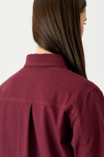 51410 Платье женское (бордо)