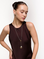 Колье "Anchor coin" Bicolor