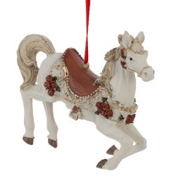 GAEM Фигурка декоративная подвесная "Лошадка", L12 W4,5 H9,5 см