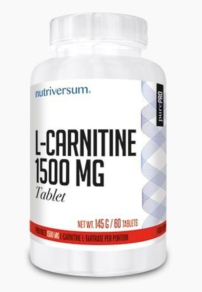 BASIC L-carnitine 1500 мг, 60 таб