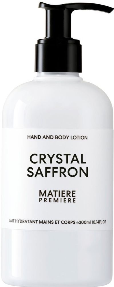 MATIERE PREMIERE CRYSTAL SAFFRON BODY LOTION 300 ML