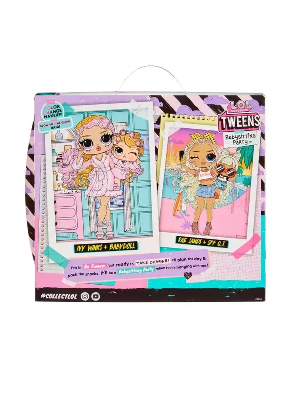 Набор 2 куклы Лол Твинс Lol Tweens Ivy Winks оригинал