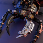 Штурмовой жук (Stag Beetle) от ROKR - конструктор, сборная механическая модель, 3D пазл, 3d головоломка